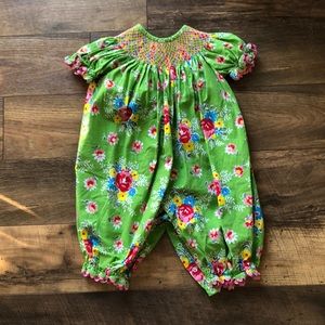 9mo smocked auctions romper